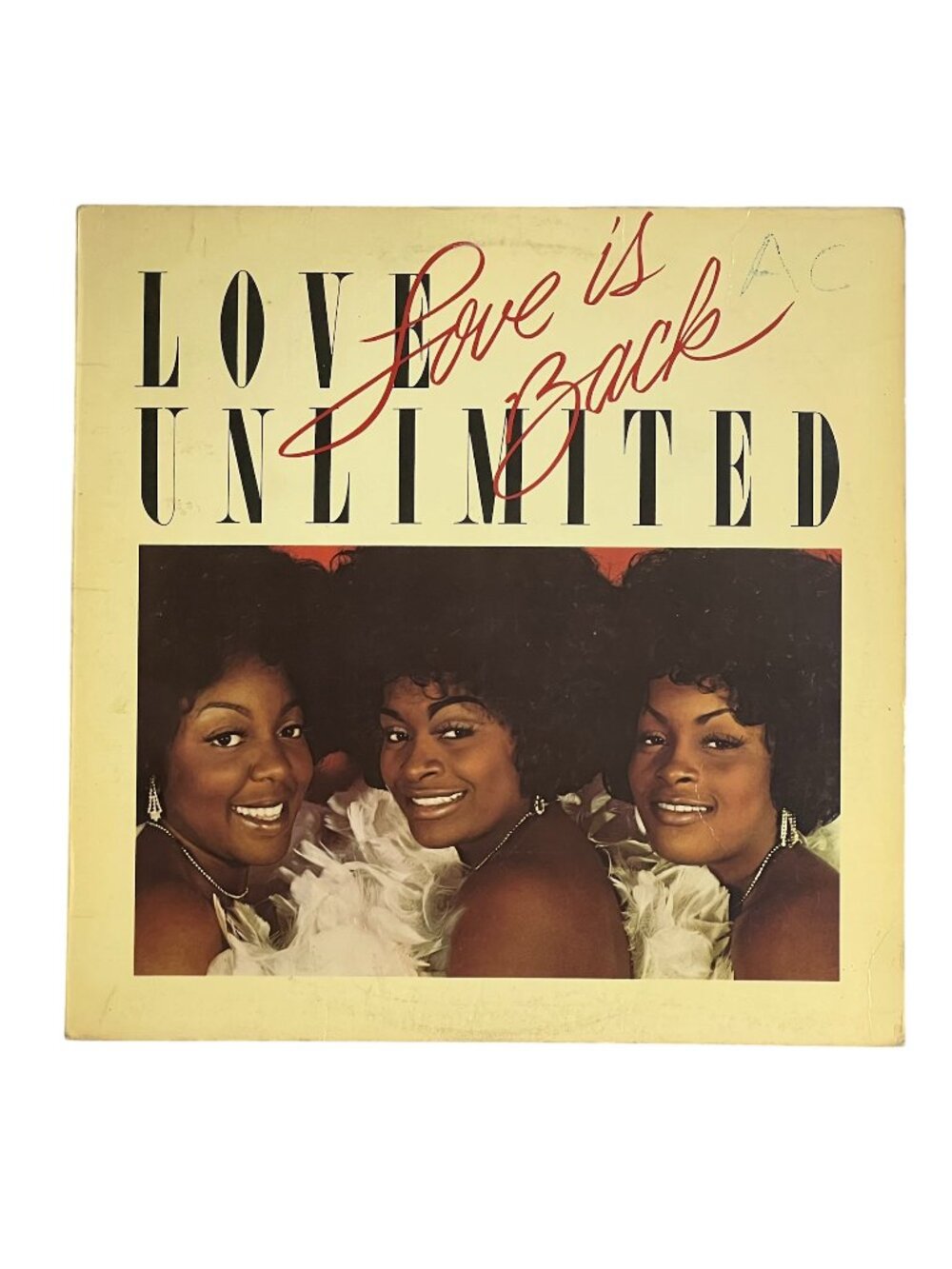 Love Unlimited Love Is Back 1979 Promo Vinyl LP JZ 36130 Barry White
